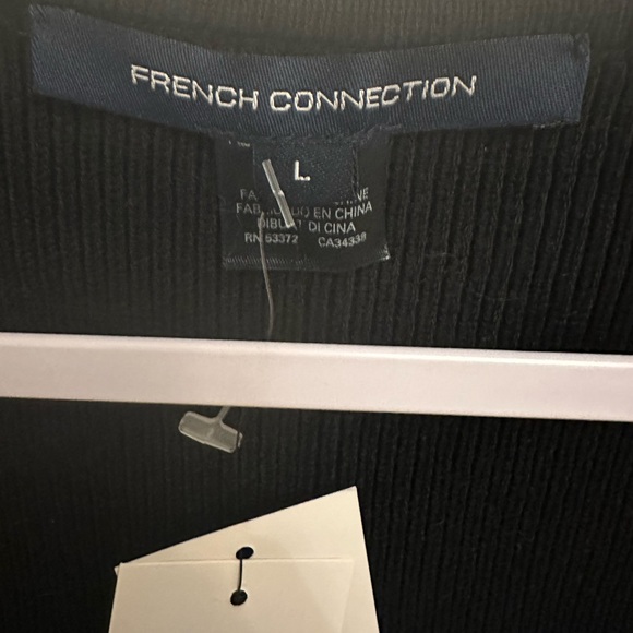 French Connection- Jaida Square Neck Puffed Sleeved - Picture 2 of 5